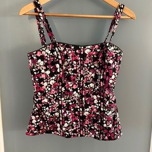 White House Black Market Bustier Top